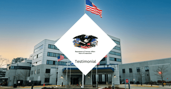 Connecticut Veterans Hospital testimonial