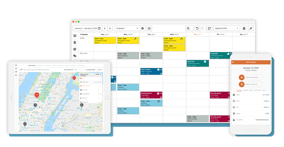 Celayix Scheduling Interface