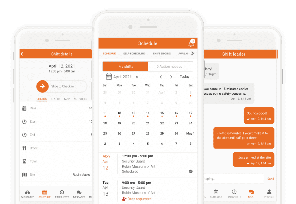 automated employee scheduling and mobile apps