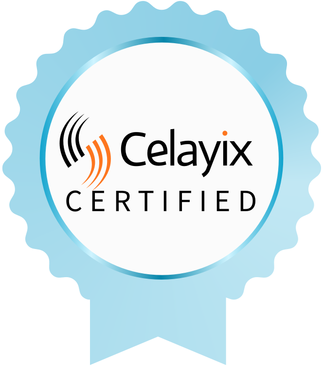 certified celayix partner symbol