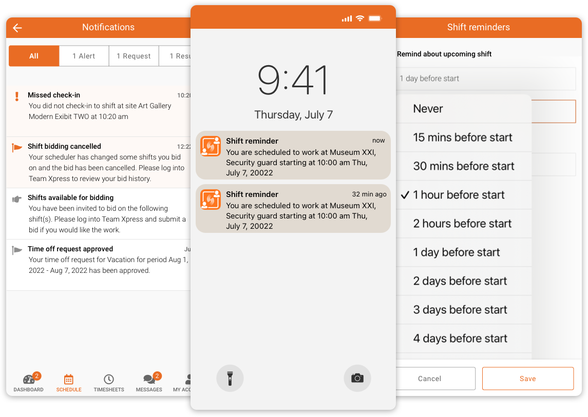 Employee-notifications