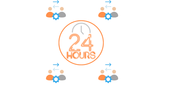 24 hour shift schedule