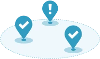geofencing icon<br />