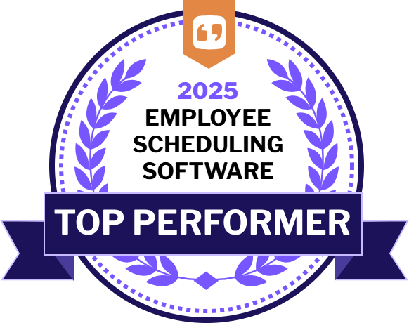 2025 Top Performer employee scheduling software